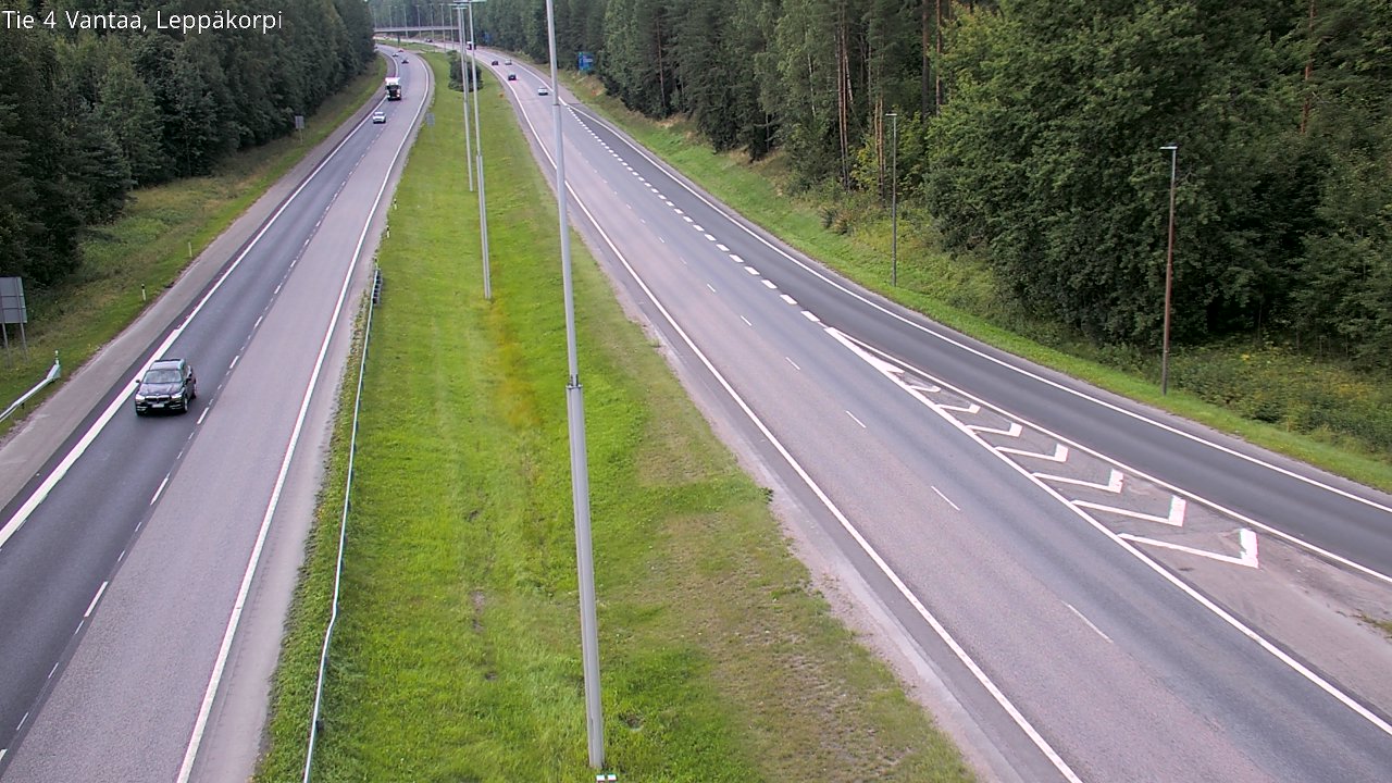 Weather Camera Image Road 4 Vantaa Leppäkorpi, Vantaa, Uusimaa