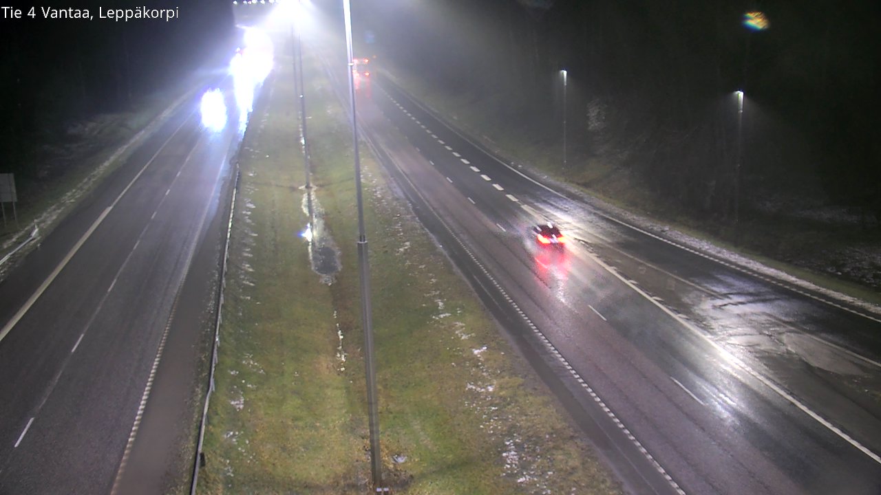 Weather Camera Image Väg 4 Vanda Alkärr, Vantaa, Uusimaa