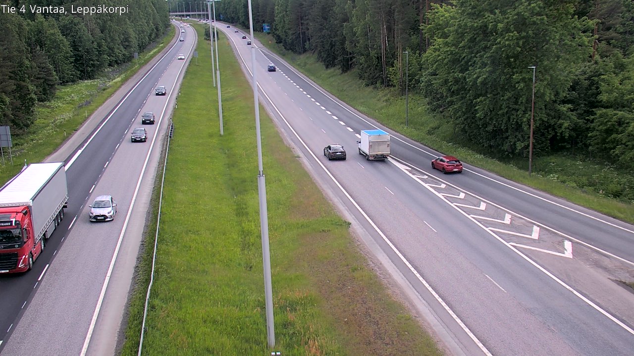 Kelikamerat Kuva Tie 4 Vantaa Leppäkorpi, Vantaa, Uusimaa