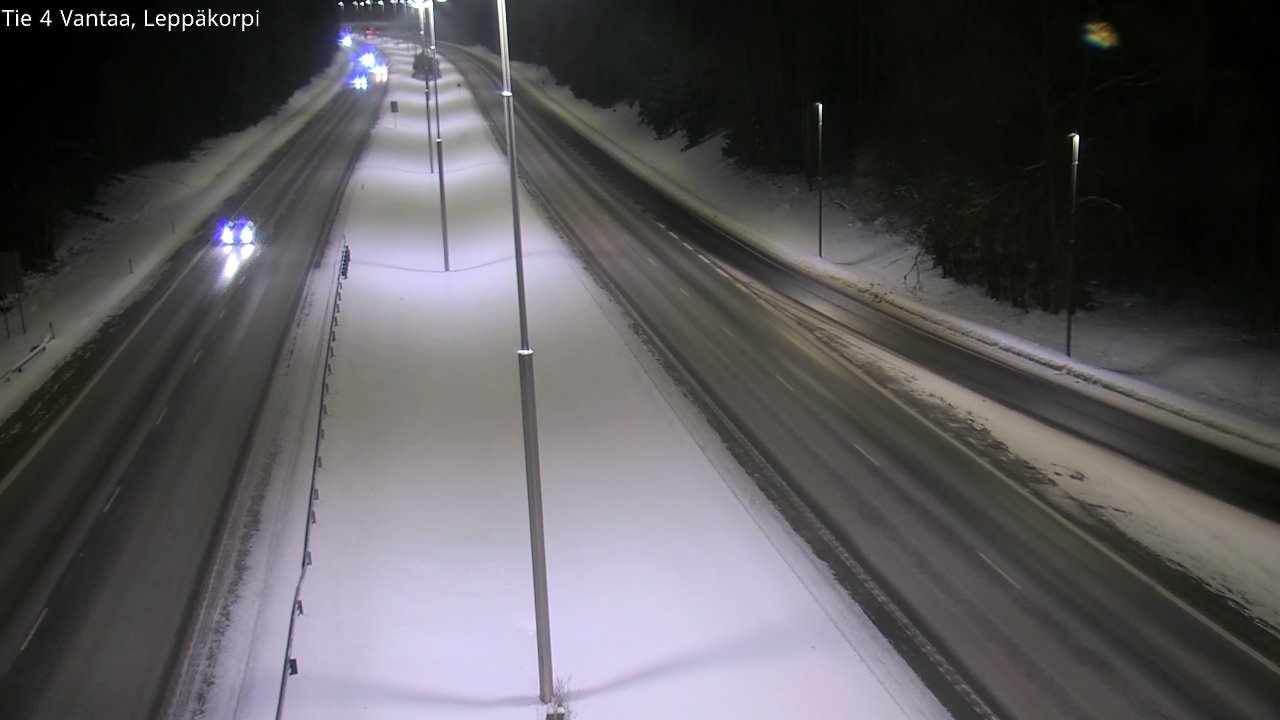 Kelikamerat Kuva Tie 4 Vantaa Leppäkorpi, Vantaa, Uusimaa