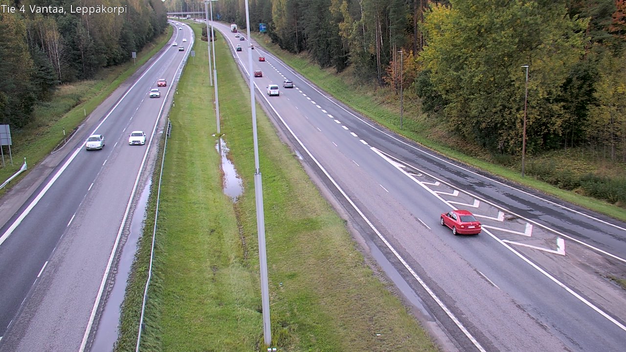 Kelikamerat Kuva Tie 4 Vantaa Leppäkorpi, Vantaa, Uusimaa