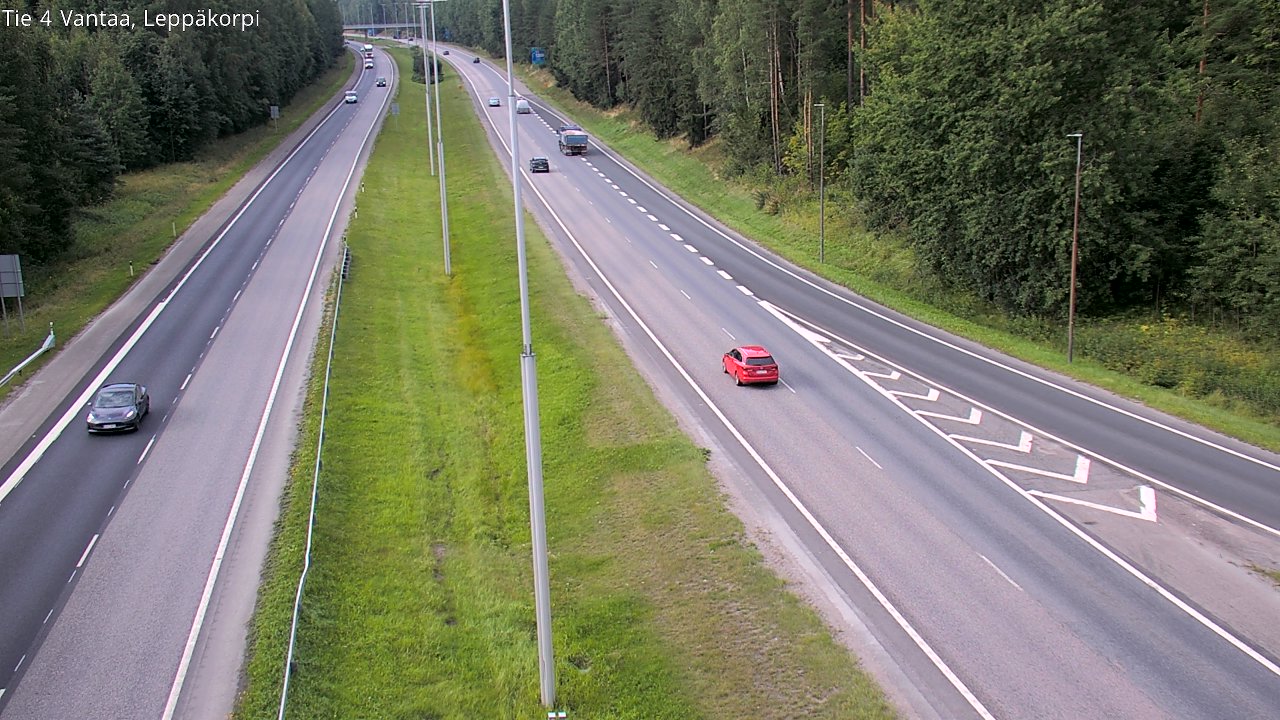 Weather Camera Image Road 4 Vantaa Leppäkorpi, Vantaa, Uusimaa