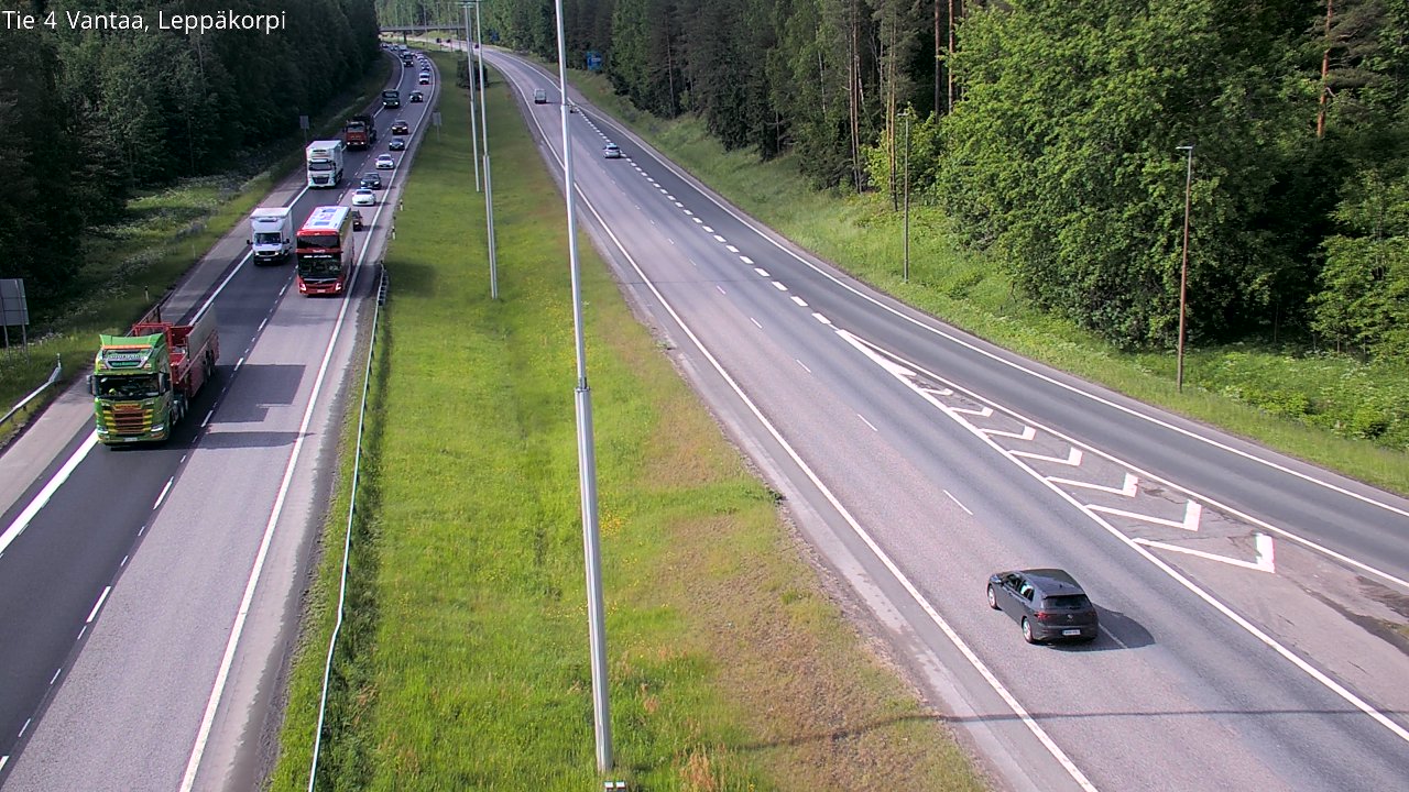 Kelikamerat Kuva Tie 4 Vantaa Leppäkorpi, Vantaa, Uusimaa