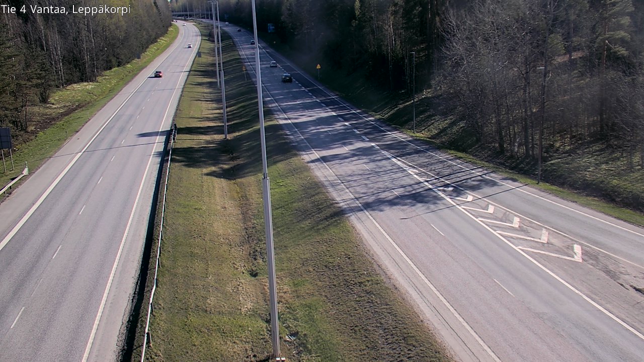 Kelikamerat Kuva Tie 4 Vantaa Leppäkorpi, Vantaa, Uusimaa