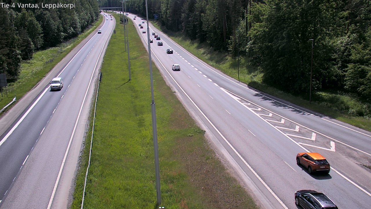 Kelikamerat Kuva Tie 4 Vantaa Leppäkorpi, Vantaa, Uusimaa