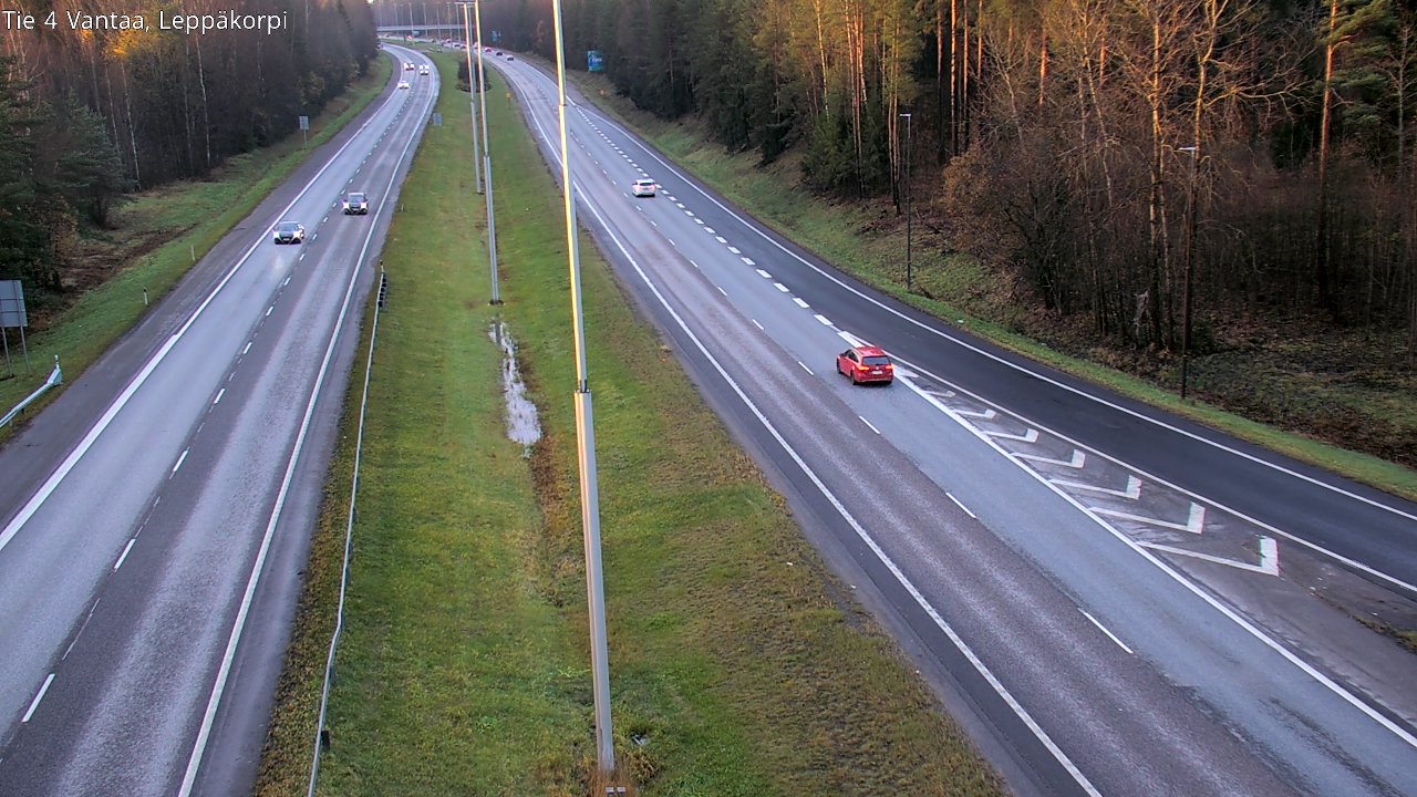 Kelikamerat Kuva Tie 4 Vantaa Leppäkorpi, Vantaa, Uusimaa