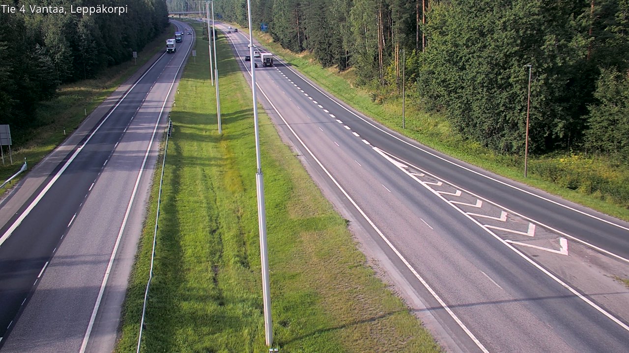 Weather Camera Image Road 4 Vantaa Leppäkorpi, Vantaa, Uusimaa