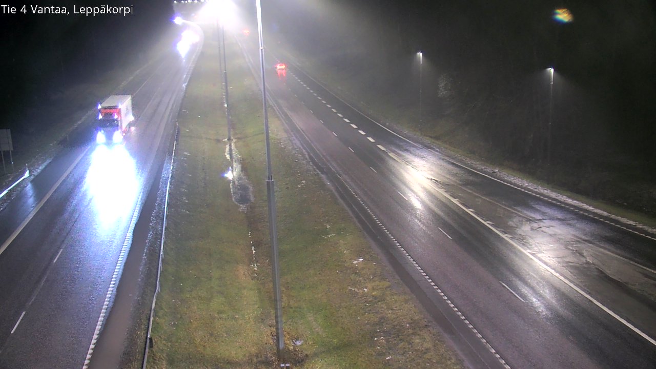 Weather Camera Image Väg 4 Vanda Alkärr, Vantaa, Uusimaa
