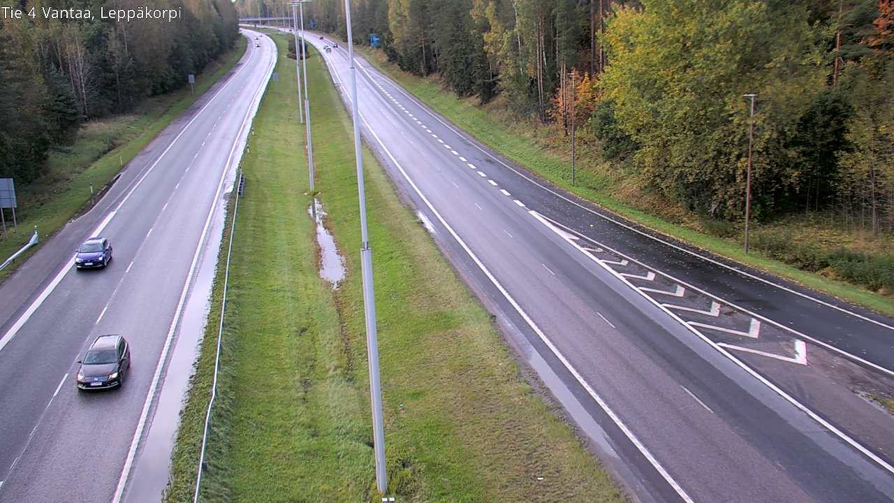 Weather Camera Image Road 4 Vantaa Leppäkorpi, Vantaa, Uusimaa