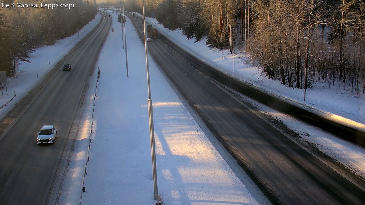 Kelikamerat Kuva Tie 4 Vantaa Leppäkorpi, Vantaa, Uusimaa