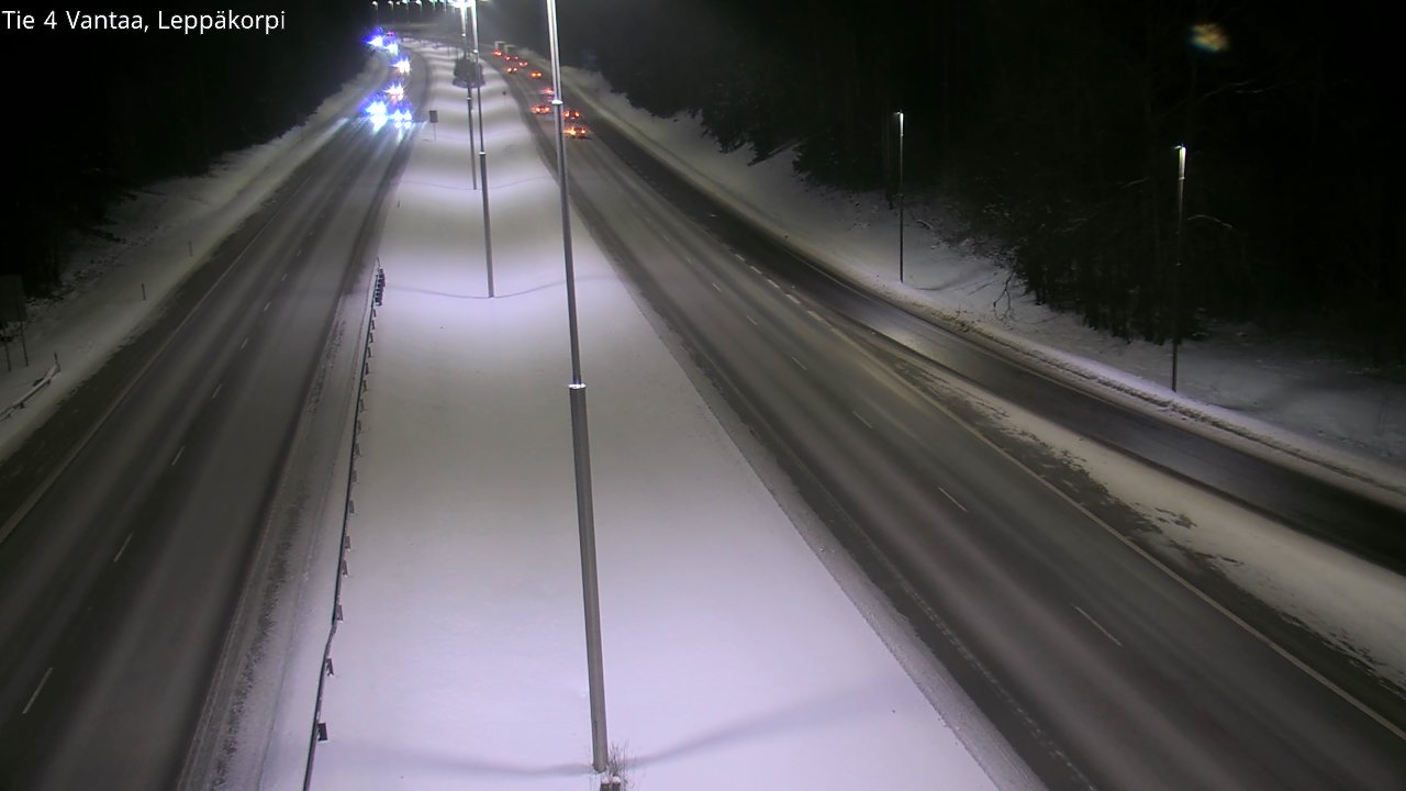 Weather Camera Image Road 4 Vantaa Leppäkorpi, Vantaa, Uusimaa