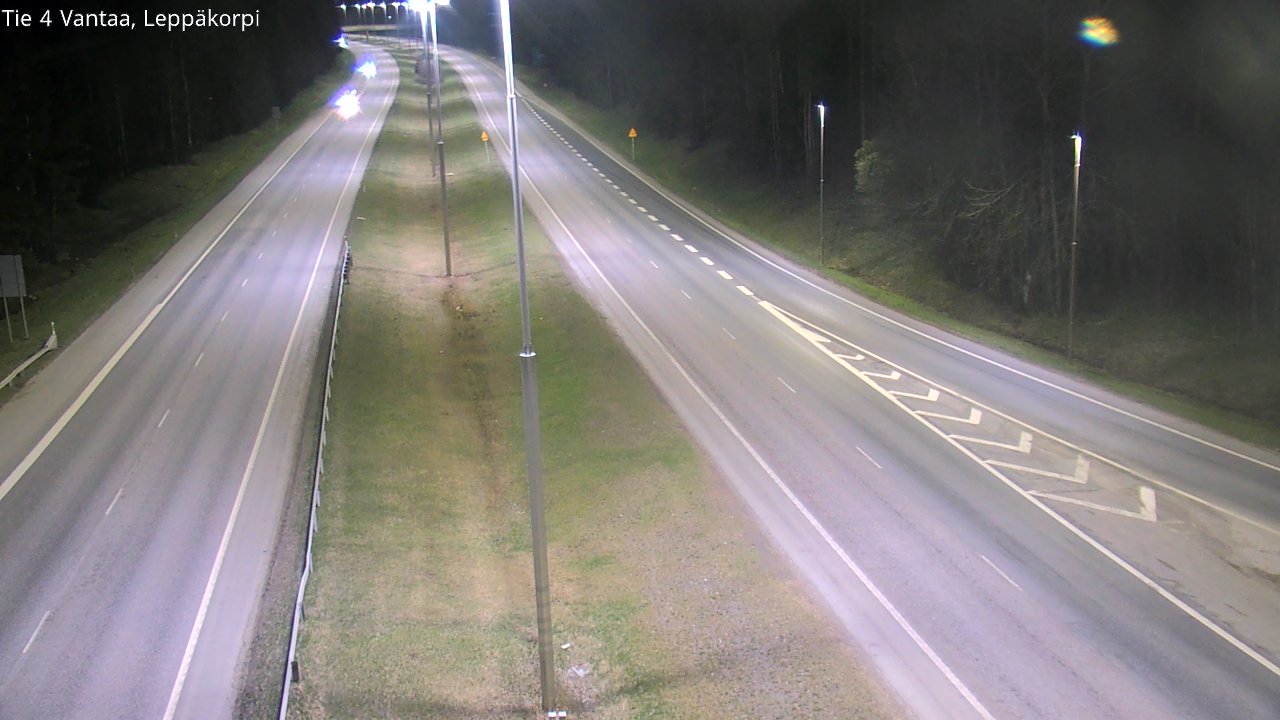 Weather Camera Image Road 4 Vantaa Leppäkorpi, Vantaa, Uusimaa