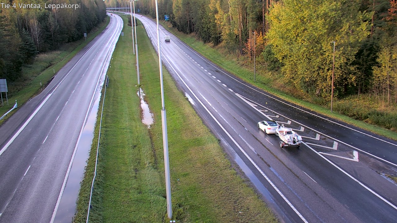 Weather Camera Image Road 4 Vantaa Leppäkorpi, Vantaa, Uusimaa