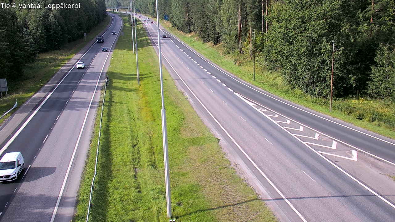 Weather Camera Image Road 4 Vantaa Leppäkorpi, Vantaa, Uusimaa