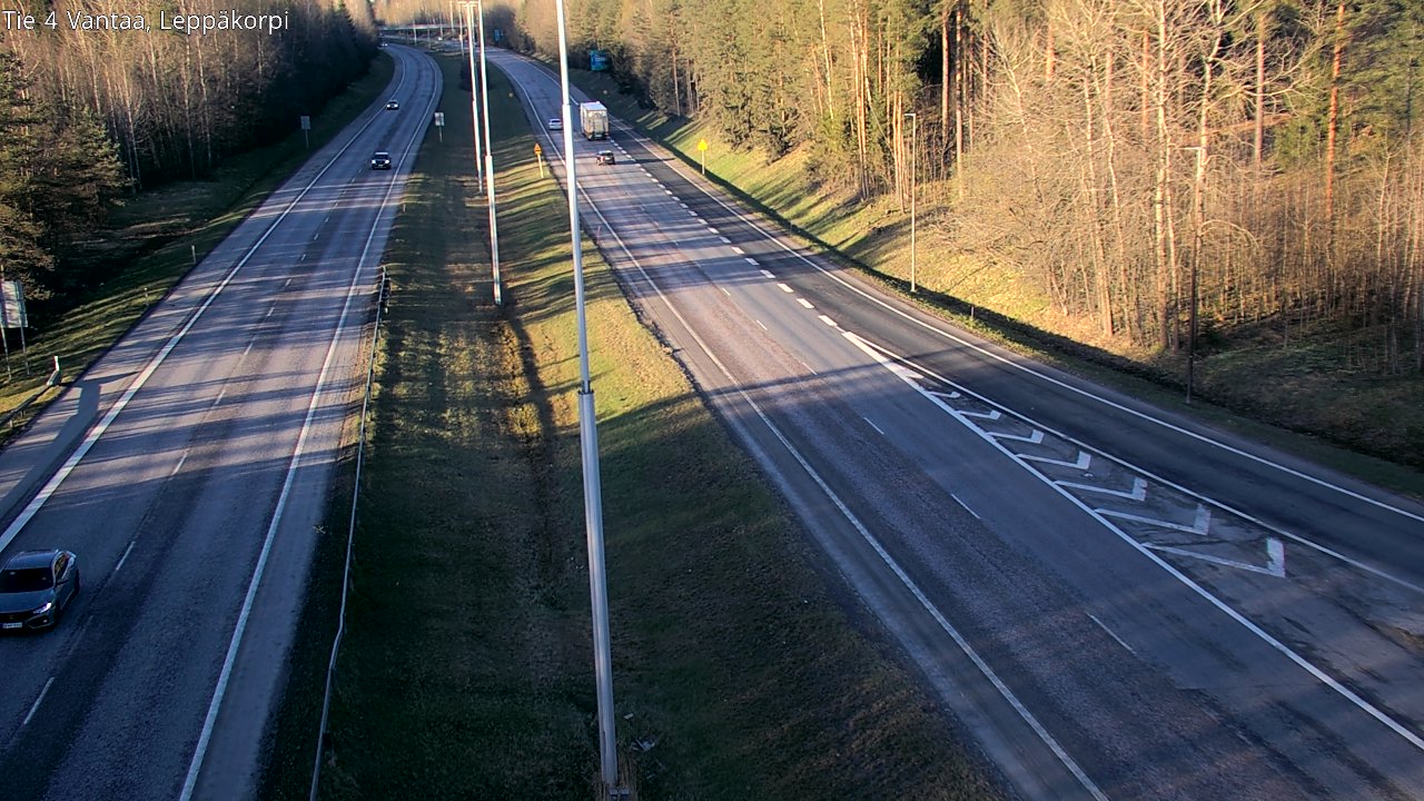 Kelikamerat Kuva Tie 4 Vantaa Leppäkorpi, Vantaa, Uusimaa