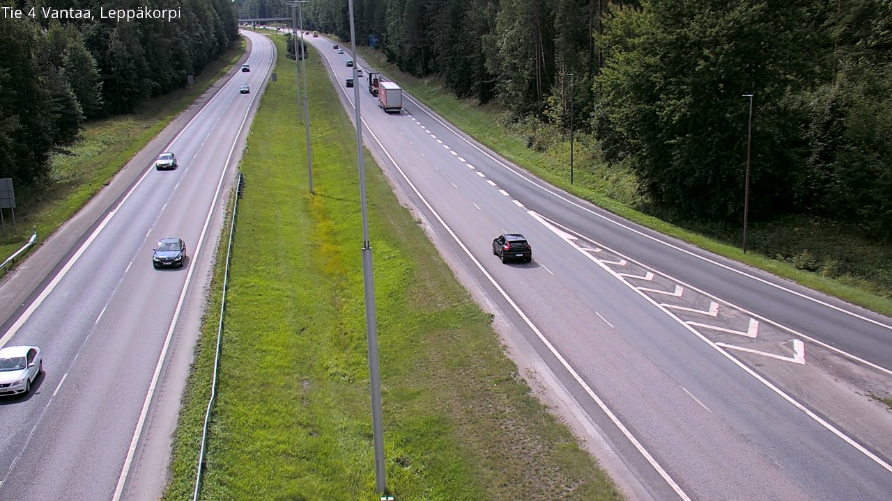 Weather Camera Image Road 4 Vantaa Leppäkorpi, Vantaa, Uusimaa