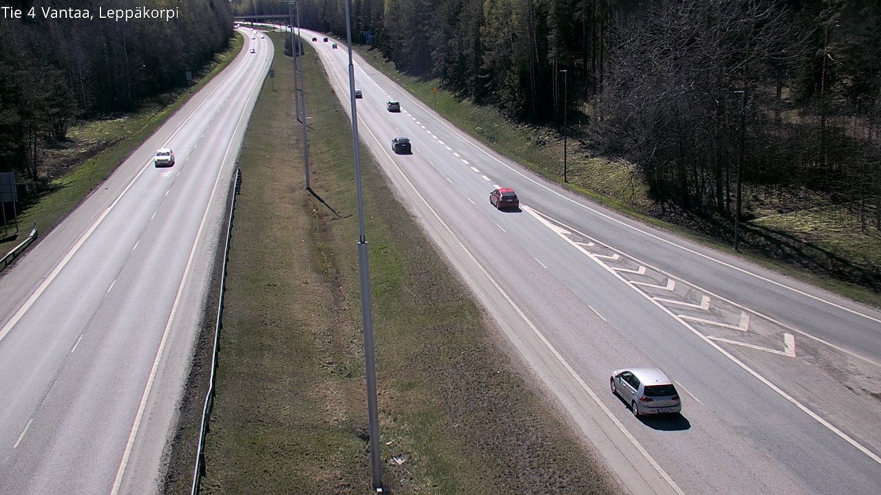 Kelikamerat Kuva Tie 4 Vantaa Leppäkorpi, Vantaa, Uusimaa