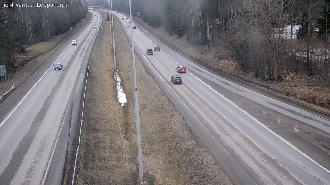 Kelikamerat Kuva Tie 4 Vantaa Leppäkorpi, Vantaa, Uusimaa