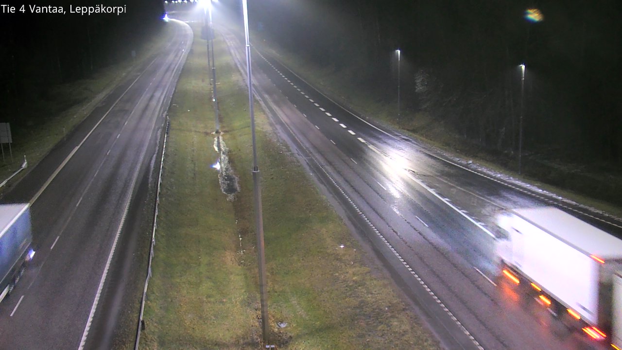 Weather Camera Image Väg 4 Vanda Alkärr, Vantaa, Uusimaa
