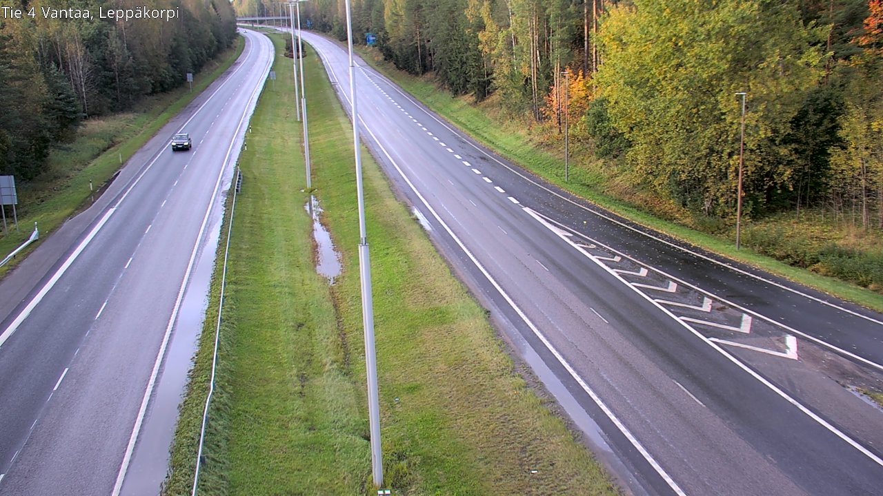 Weather Camera Image Road 4 Vantaa Leppäkorpi, Vantaa, Uusimaa