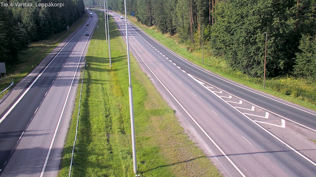 Weather Camera Image Road 4 Vantaa Leppäkorpi, Vantaa, Uusimaa