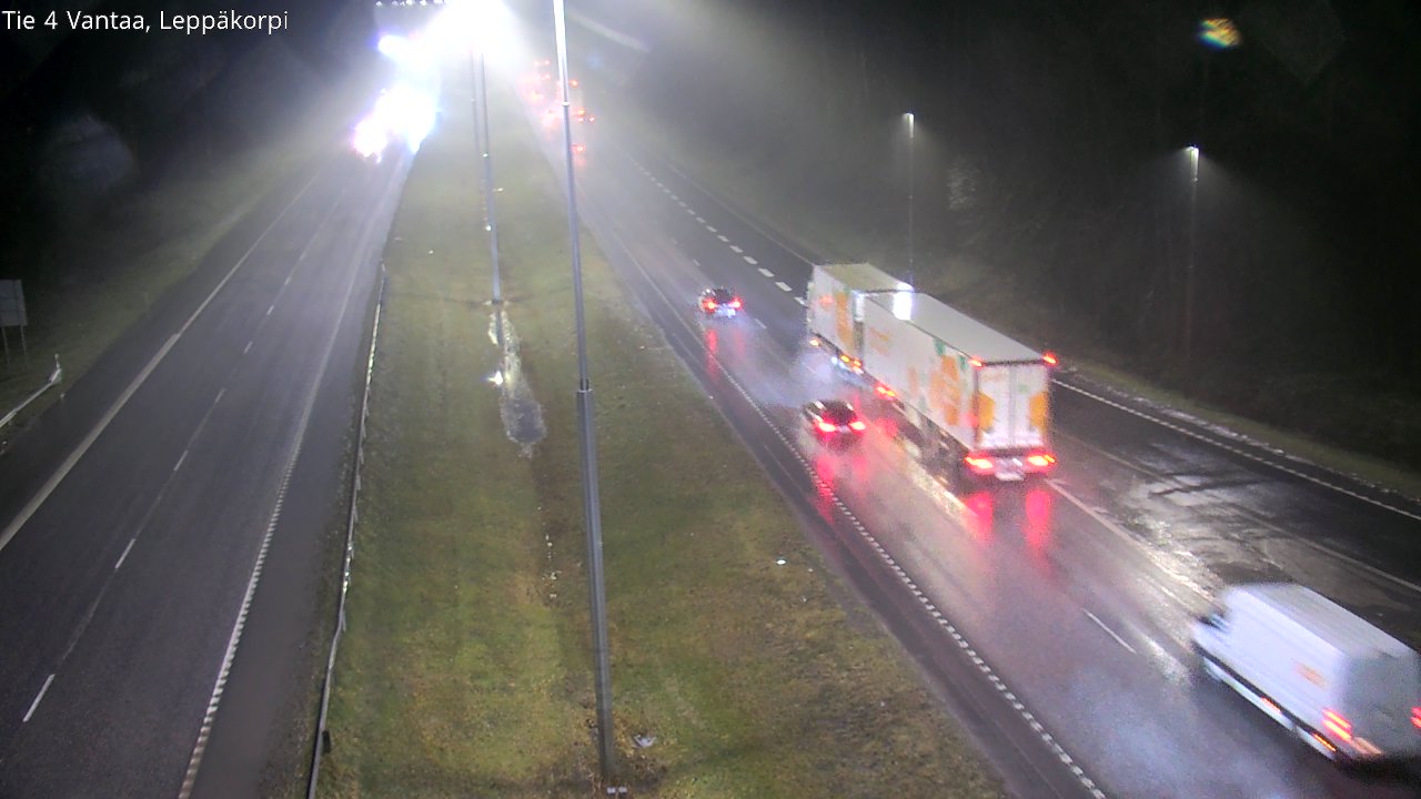 Weather Camera Image Väg 4 Vanda Alkärr, Vantaa, Uusimaa