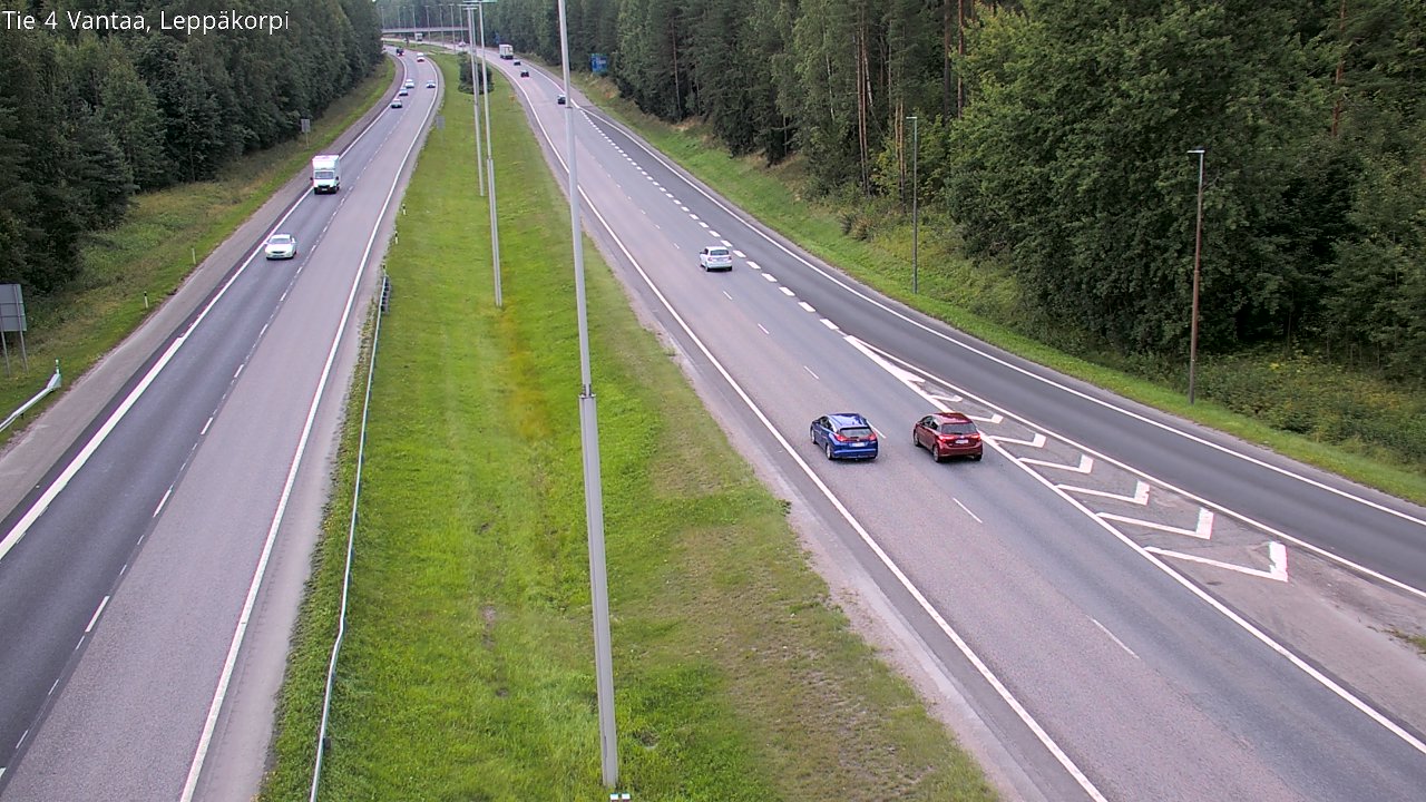 Weather Camera Image Road 4 Vantaa Leppäkorpi, Vantaa, Uusimaa