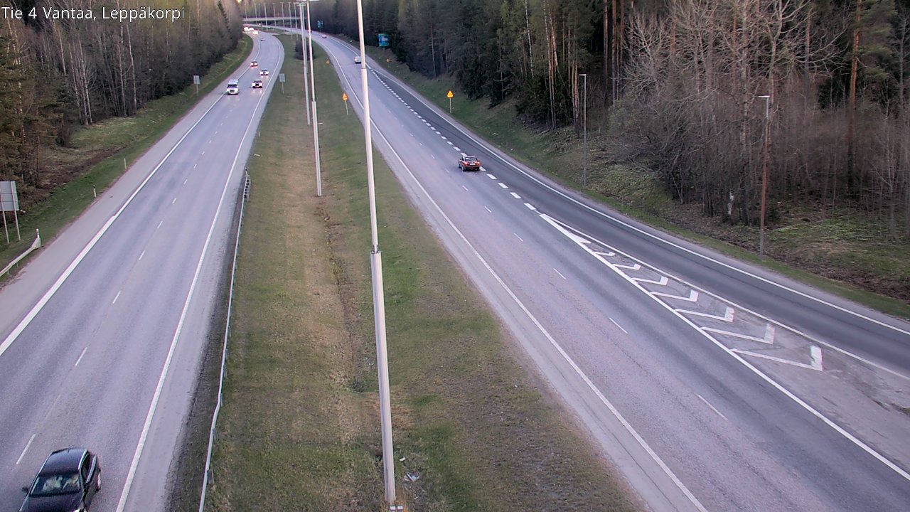 Weather Camera Image Road 4 Vantaa Leppäkorpi, Vantaa, Uusimaa