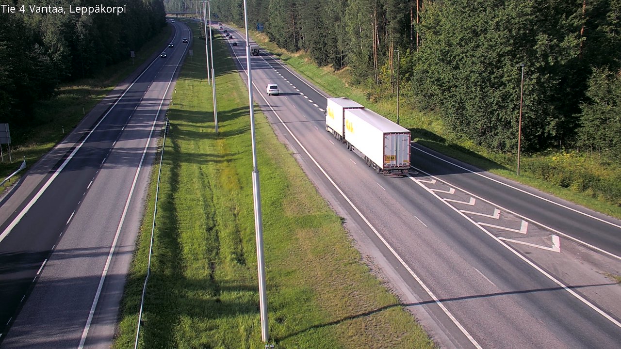 Weather Camera Image Road 4 Vantaa Leppäkorpi, Vantaa, Uusimaa