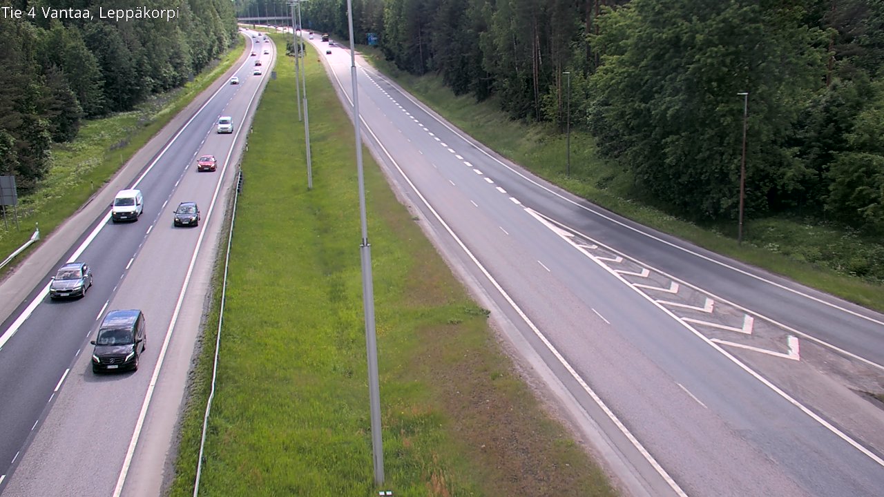Kelikamerat Kuva Tie 4 Vantaa Leppäkorpi, Vantaa, Uusimaa
