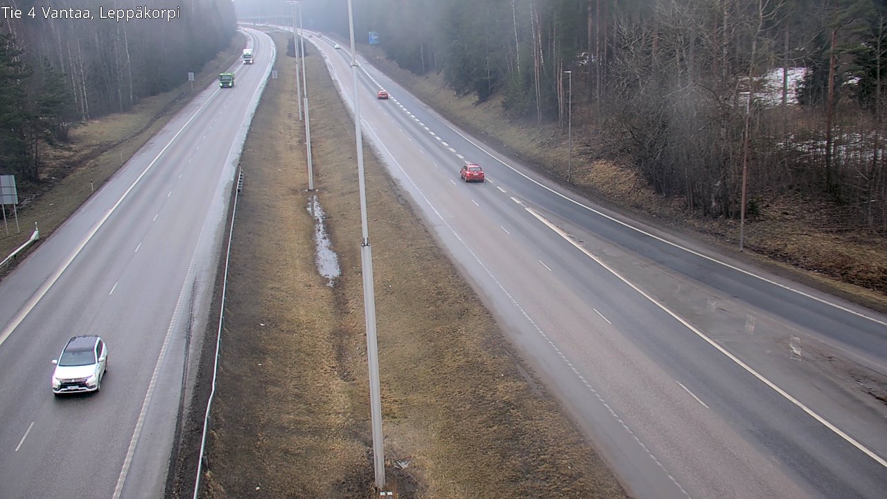 Weather Camera Image Road 4 Vantaa Leppäkorpi, Vantaa, Uusimaa