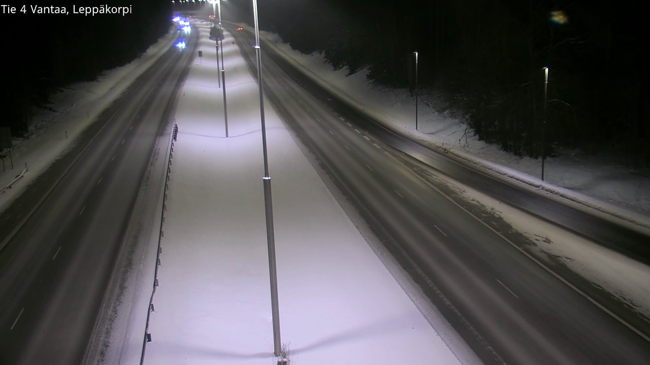 Weather Camera Image Road 4 Vantaa Leppäkorpi, Vantaa, Uusimaa