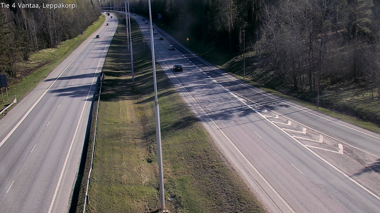 Kelikamerat Kuva Tie 4 Vantaa Leppäkorpi, Vantaa, Uusimaa