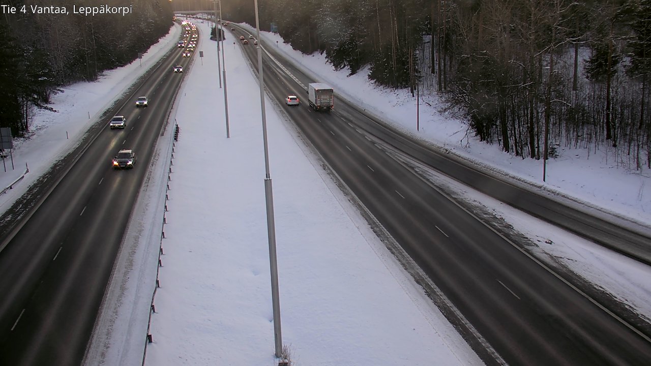 Kelikamerat Kuva Tie 4 Vantaa Leppäkorpi, Vantaa, Uusimaa