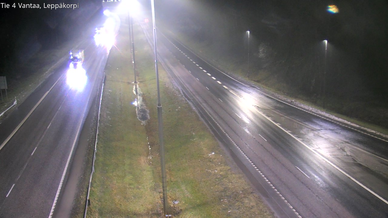 Weather Camera Image Väg 4 Vanda Alkärr, Vantaa, Uusimaa