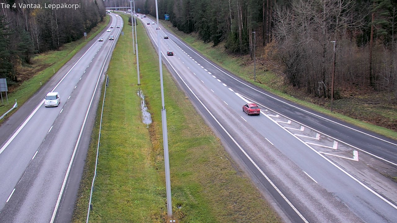 Kelikamerat Kuva Tie 4 Vantaa Leppäkorpi, Vantaa, Uusimaa