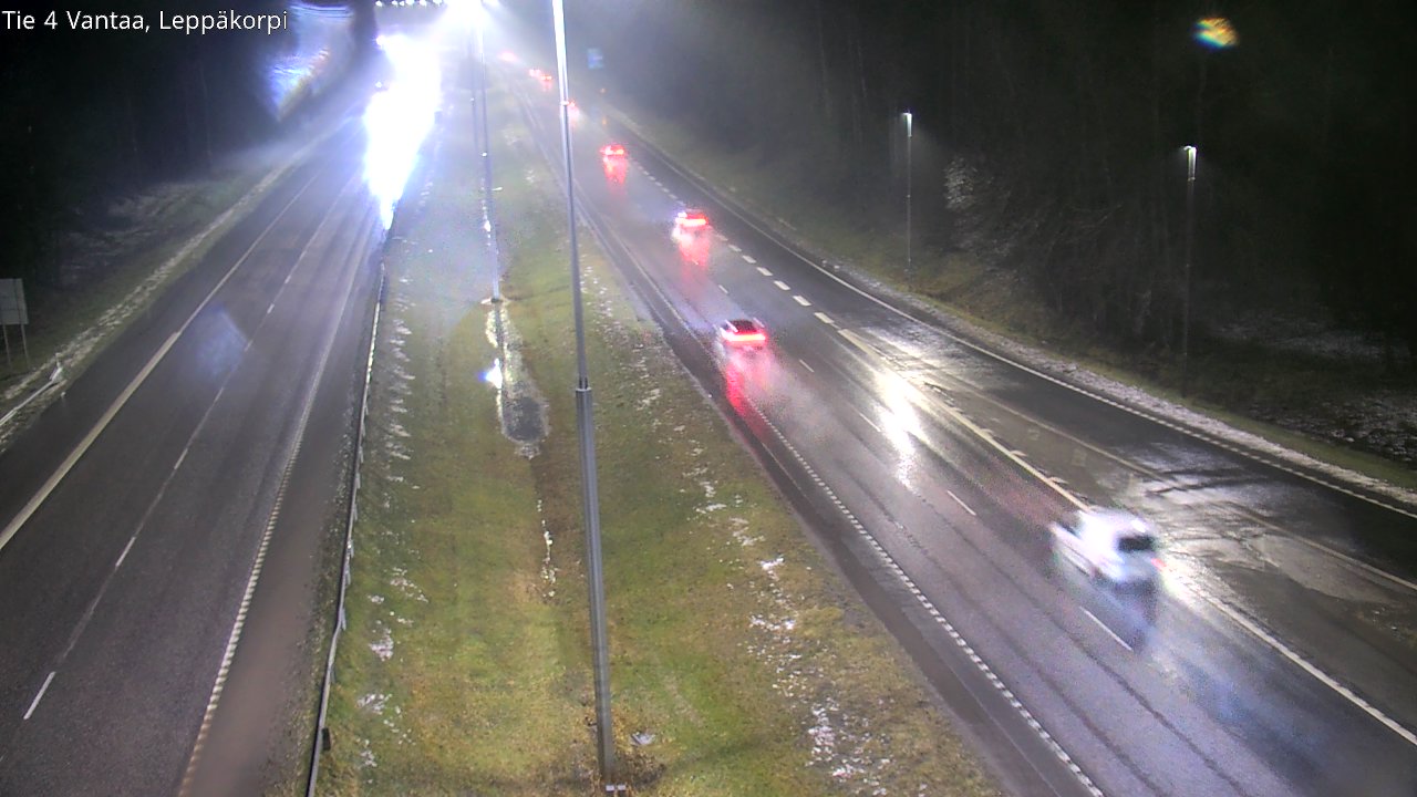 Weather Camera Image Väg 4 Vanda Alkärr, Vantaa, Uusimaa