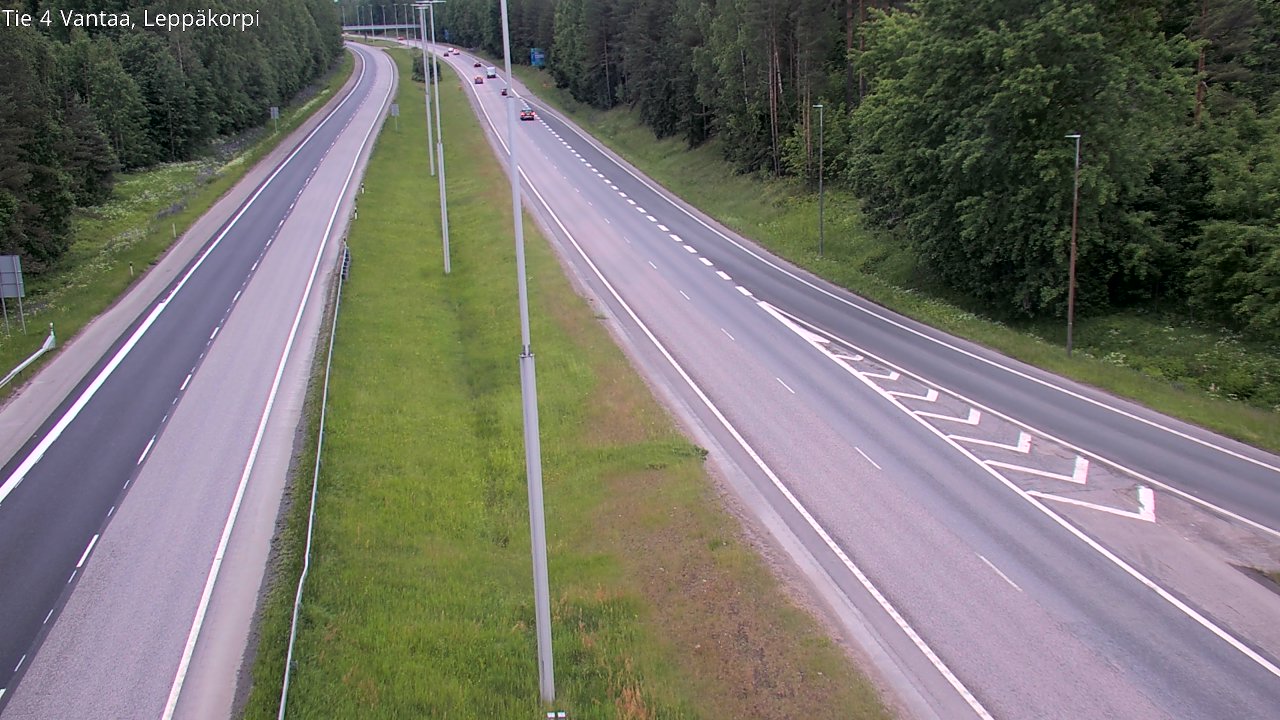 Kelikamerat Kuva Tie 4 Vantaa Leppäkorpi, Vantaa, Uusimaa