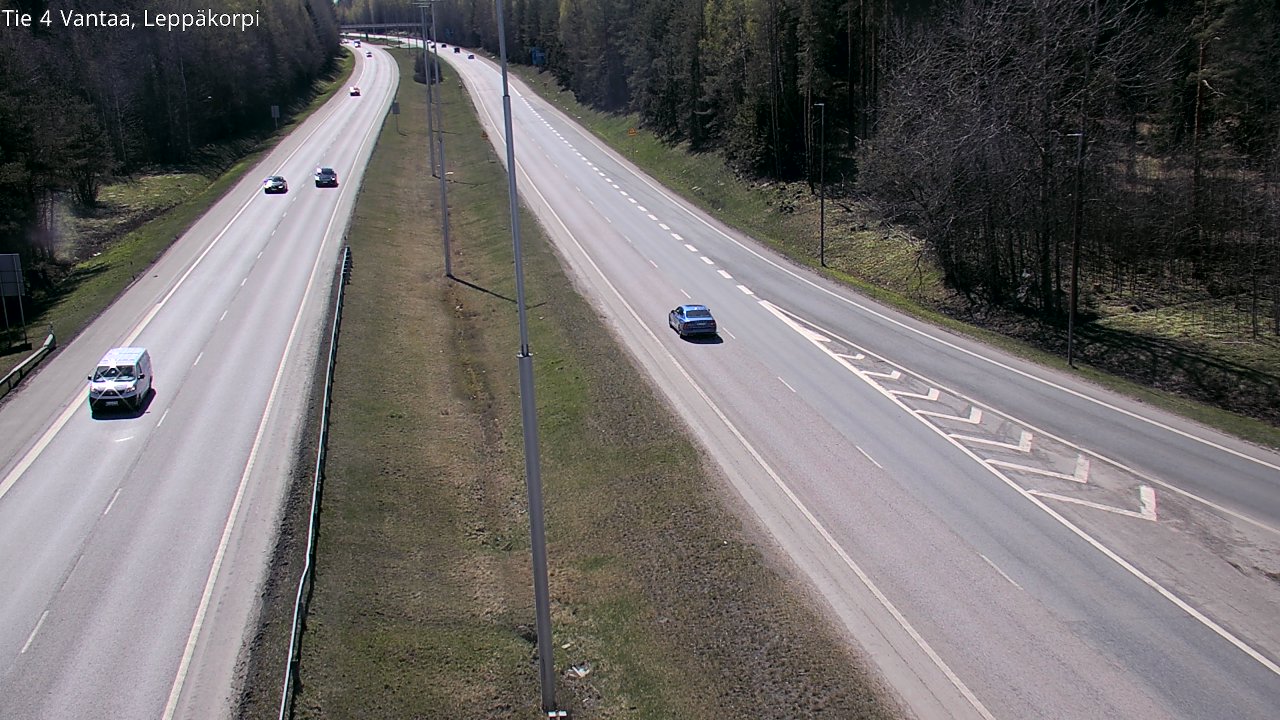 Kelikamerat Kuva Tie 4 Vantaa Leppäkorpi, Vantaa, Uusimaa