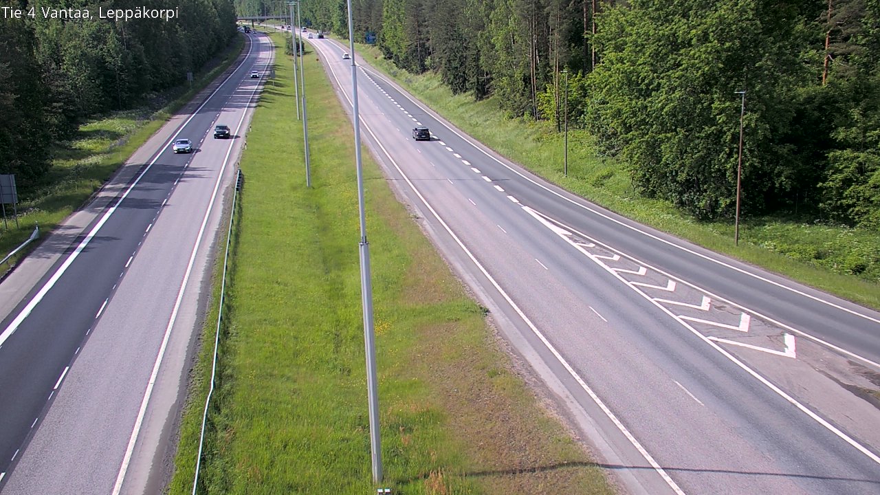 Kelikamerat Kuva Tie 4 Vantaa Leppäkorpi, Vantaa, Uusimaa