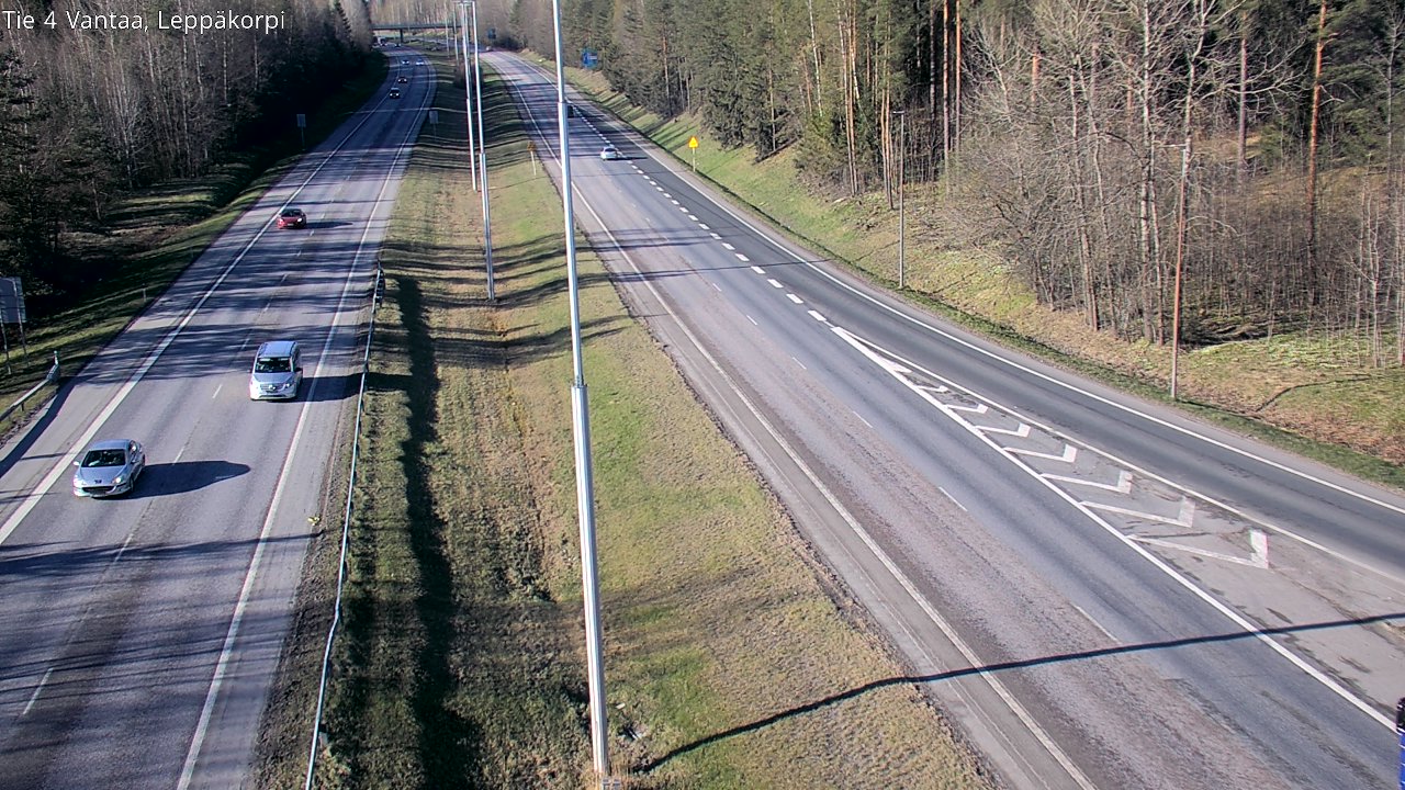 Kelikamerat Kuva Tie 4 Vantaa Leppäkorpi, Vantaa, Uusimaa