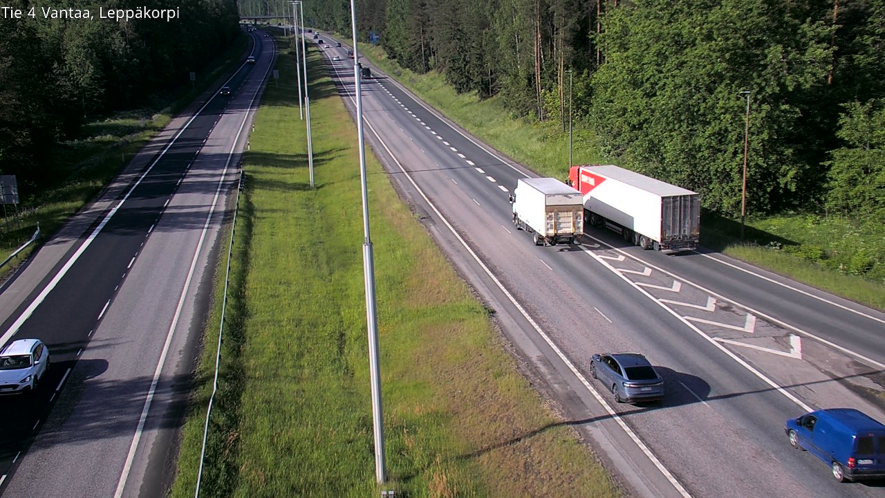 Kelikamerat Kuva Tie 4 Vantaa Leppäkorpi, Vantaa, Uusimaa