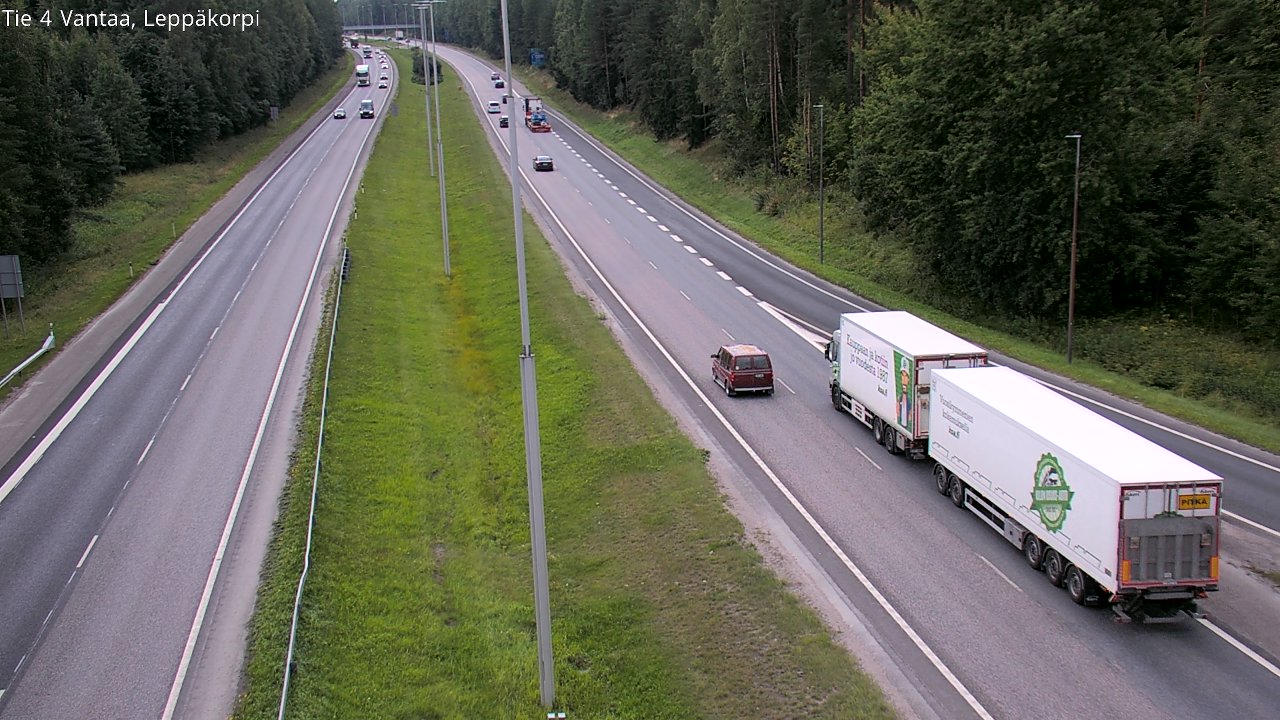 Weather Camera Image Road 4 Vantaa Leppäkorpi, Vantaa, Uusimaa