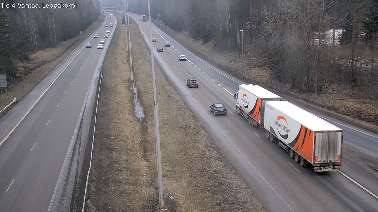 Weather Camera Image Road 4 Vantaa Leppäkorpi, Vantaa, Uusimaa