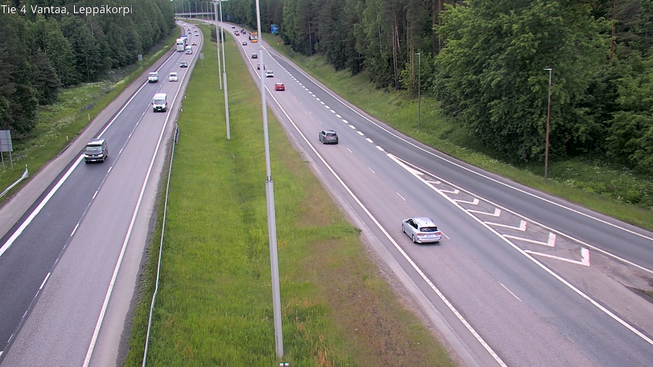 Kelikamerat Kuva Tie 4 Vantaa Leppäkorpi, Vantaa, Uusimaa