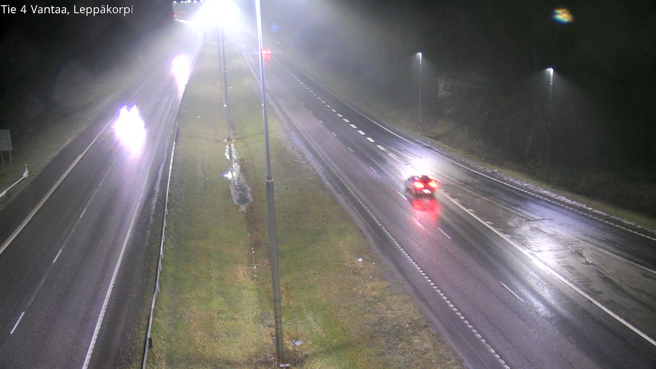 Weather Camera Image Väg 4 Vanda Alkärr, Vantaa, Uusimaa