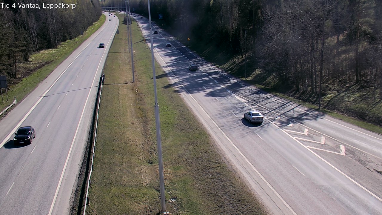 Kelikamerat Kuva Tie 4 Vantaa Leppäkorpi, Vantaa, Uusimaa