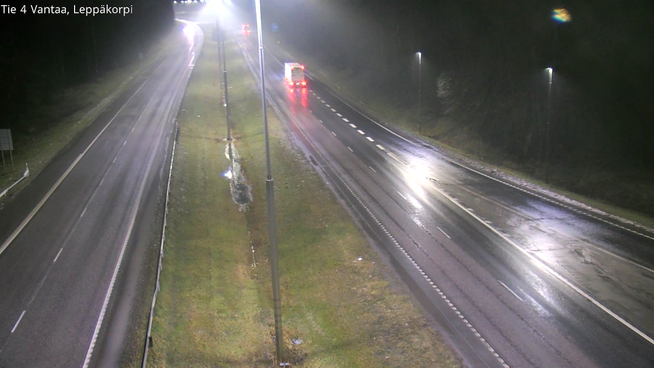 Weather Camera Image Väg 4 Vanda Alkärr, Vantaa, Uusimaa