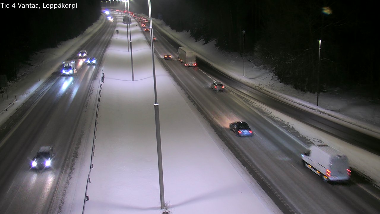 Kelikamerat Kuva Tie 4 Vantaa Leppäkorpi, Vantaa, Uusimaa