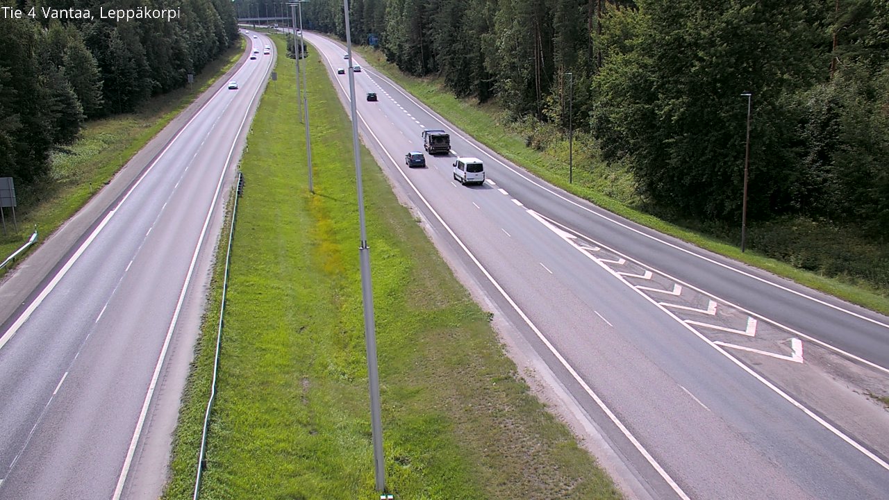 Weather Camera Image Road 4 Vantaa Leppäkorpi, Vantaa, Uusimaa